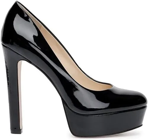 Vista 2 de Jessica Simpson Nellah Suede Slip On Almendra Toe Platfrom talón de las mujeres