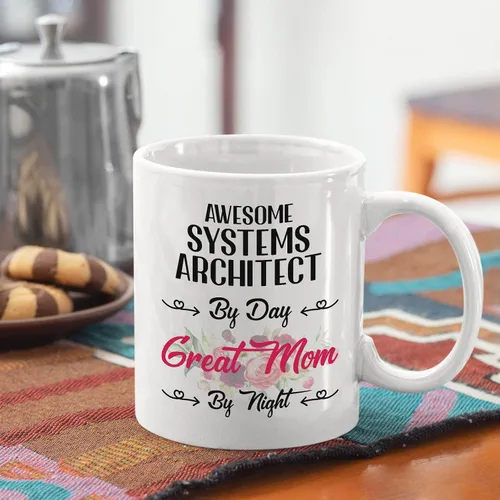 Vista 236 de Mother's Day Gift From Daughter, Son To Mom 11oz, 15oz White Ceramic Mug - Gis Manager