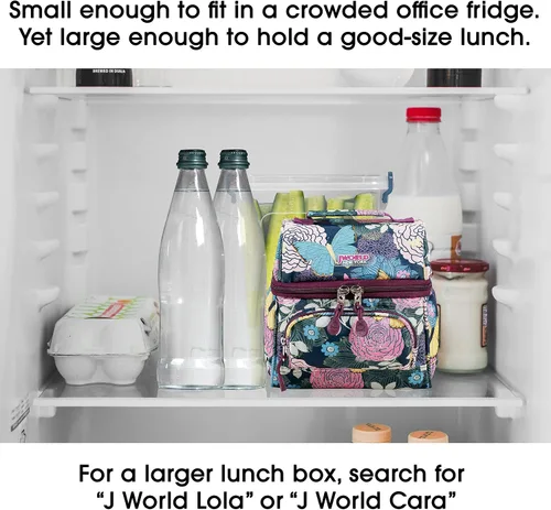 Vista 7 de J World Corey Bolsa de Almuerzo para Niños. Lonchera con Aislamiento para Niños y Niñas, Diente de León