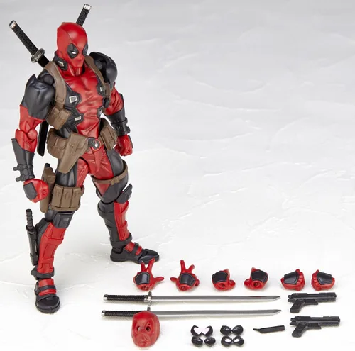 Vista 14 de figurecomplex Amazing Yamaguchi Series No.001 Deadpool Aproximadamente 6.299 in [Importación de Japón]