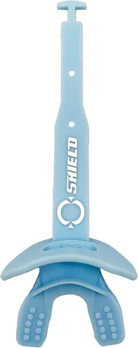 Vista 17 de O Shield Striker - Protector de labios de fútbol con correa permanente Correa permanente para aparejos de fútbol, dientes delanteros y cobertura