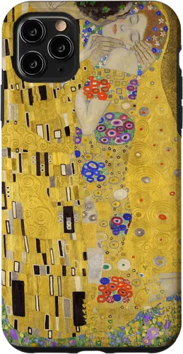 Vista 13 de Gustav Klimt's The Kiss Famous Painting Case for iPhone 17