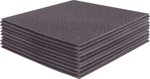Vista 60 de FabricLA Hojas de fieltro acrílico para manualidades, cuadrados de fieltro precortados suaves de 4 x 4 pulgadas (3.9 in x 3.9 in), utiliza hojas