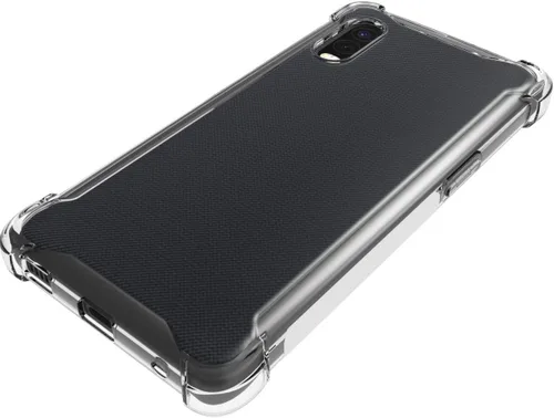 Vista 5 de USTIYA Funda para Samsung Galaxy XCover Pro Clear TPU Cuatro Esquinas Funda Protectora Transparente Suave Funda