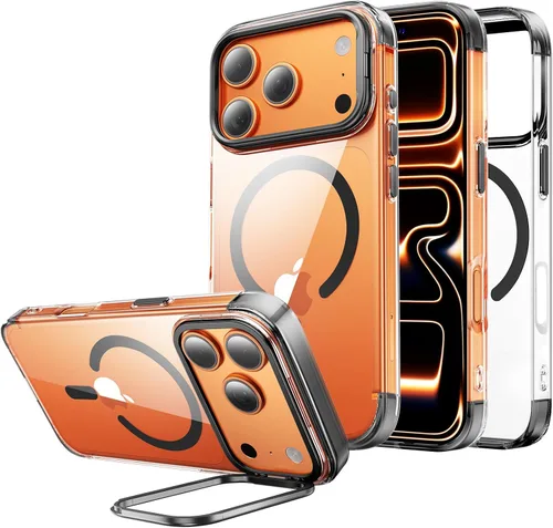 Vista 124 de Funda magnética para iPhone Air con protector de lente de cámara, protección grado militar de 10 pies, compatible con funda MagSafe Slim para iPhone