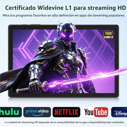 Vista 3 de Tableta, tableta Android 15 de 11 pulgadas con 12 GB de RAM 128 GB ROM, 1 TB expandible, cámaras de 5MP+13MP, pantalla HD de 1280 × 800, octa-core