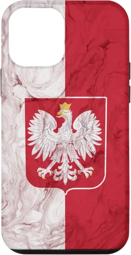 Vista 16 de Poland Flag and Elegant Background - Polish Pride Case for iPhone 17