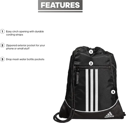 Vista 2 de Adidas - Mochila Alliance II Negro talla única