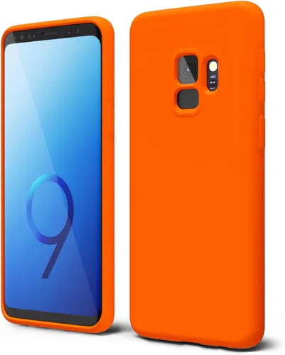 Vista 325 de oakxco Funda para teléfono Samsung Galaxy S8 de silicona líquida, delgada y fina de gel de goma suave TPU cubierta protectora simple llana