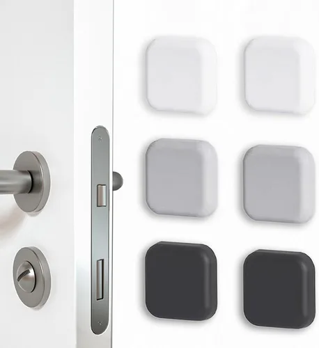 Vista 7 de Protector de Pared Pequeño para Puertas, Parachoques de Puerta de Silicona, Protector de Pared Autoadhesivo, Silenciador de Puertas, Protector