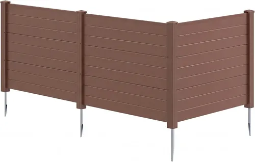 Vista 19 de GIANTEX Valla de aire acondicionado No-Dig, 2 paneles, 48 pulgadas de ancho Negro