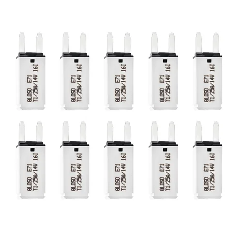 Vista 7 de Kit surtido de fusibles de cuchilla para disyuntor de cajero automático de reinicio automático de 14 V, 5 unidades (10A, 15A, 20A, 25A, 30A)