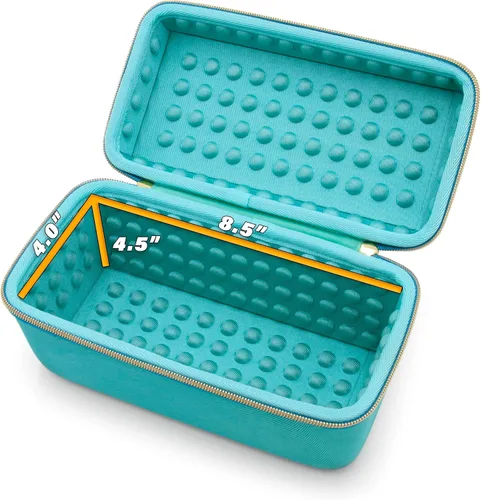 Vista 4 de CASEMATIX Clipper Case tiene capacidad para hasta 3 cortadoras, zumbadores de pelo, recortadores o terminadores en T de hasta 8.5 pulgadas, estuche