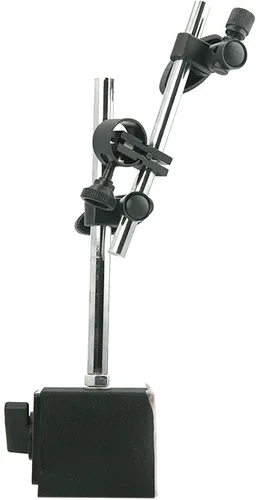 Vista 3 de Base magnética, soporte de calibre de dial, base magnética para indicadores de dial con ajuste fino, soporte de herramienta de brazo largo