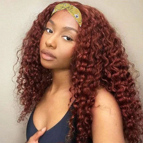 Vista 44 de Celiarita Peluca de cabello humano rizado birmano de 20 pulgadas, sin pegamento, pelucas de cabello humano rizado 3 en 1 para mujer, con cordón sin