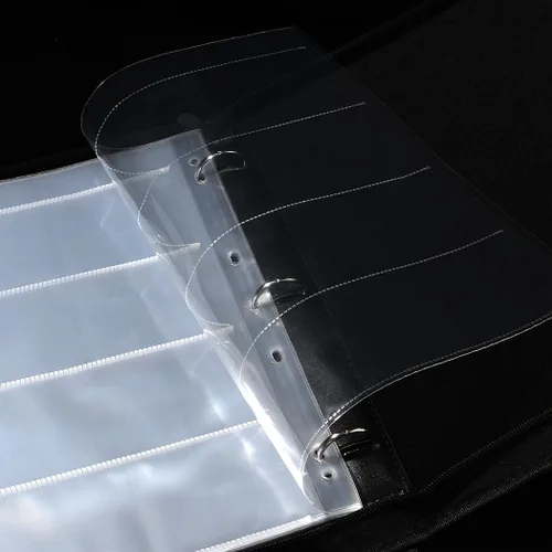 Vista 6 de 30 piezas de 120 fundas negativas de película negativa sin ácidos, almacenamiento negativo para 120 películas, puede contener 16 piezas de 2.4 x 1.8