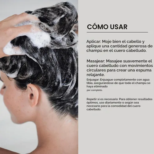 Vista 6 de PREVIA Extra Life - The Virtuous Scalp Ritual Calming Shampoo Calmante para cuero cabelludo sensible Extractos orgánicos de caléndula