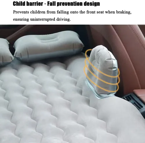 Vista 3 de Colchón de aire de automóvil para Mercedes-Benz Sprinter Panel Van Compact 2018-2024, almohadilla inflable para asiento trasero con bomba y 2