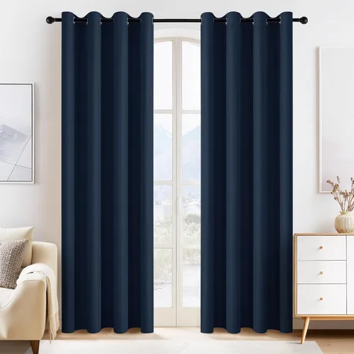 Vista 54 de PONY DANCE Cortinas para Autocaravana de 24 pulgadas de Largo, Cortinas Cortas para Baño y Cocina, Mini Cortinas de Privacidad para Camper