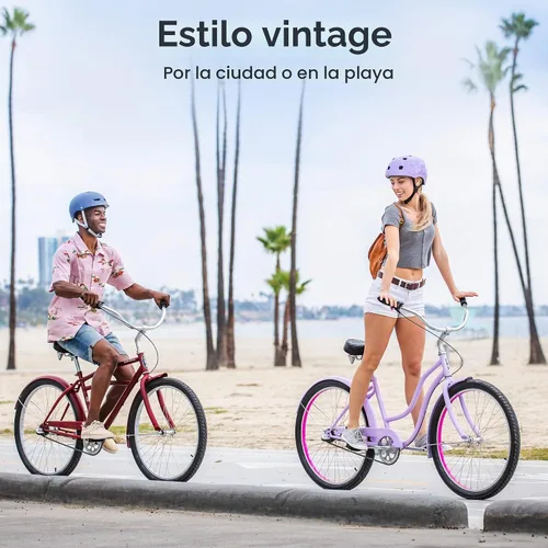 Vista 2 de Schwinn Mikko Adult Beach Cruiser Bike