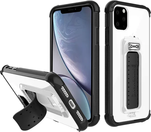 Vista 137 de Scooch Wingman - Funda con soporte de patas para iPhone 11 [Protección contra caídas de 10 pies] [Soporte de dos vías] Cubierta protectora, funciona