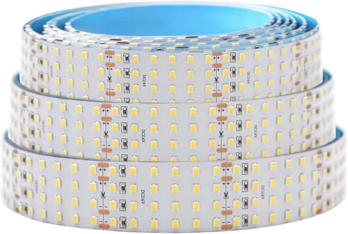 Vista 9 de Tira de Luz LED Blanca 2835 CRI Alto 90 - Luz de Tira LED Flexible de Cuatro Filas de Color Brillante 24V - IP20 - 3,530 lm/m para Iluminación