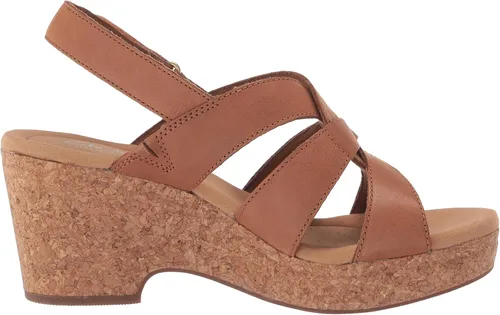 Vista 6 de Clarks - Sandalias de cuña Giselle Beach para mujer