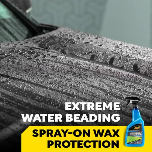 Vista 4 de Meguiar's - Cera de cerámica híbrida, cera en aerosol fácil de usar para el detalle del automóvil con la potencia protectora superior