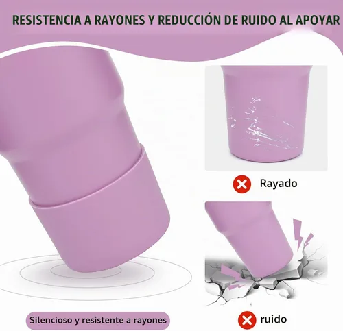 Vista 3 de Botas para vasos Stanley de 14 onzas, bota de silicona para Stanley Quencher de 14 onzas, accesorio protector inferior para vaso Stanley de 14 onzas