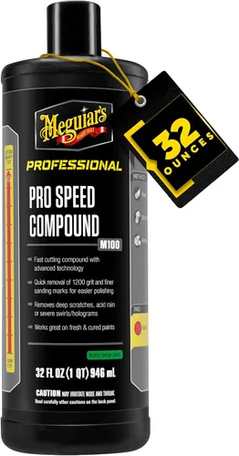 Vista 15 de Líquido de pulido Meguiar's M100 Mirror Glaze Pro Speed Compound