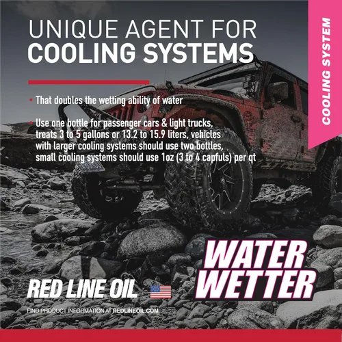 Vista 5 de Red Line 80204 WaterWetter Super Coolant - 12 onzas (paquete de 2)