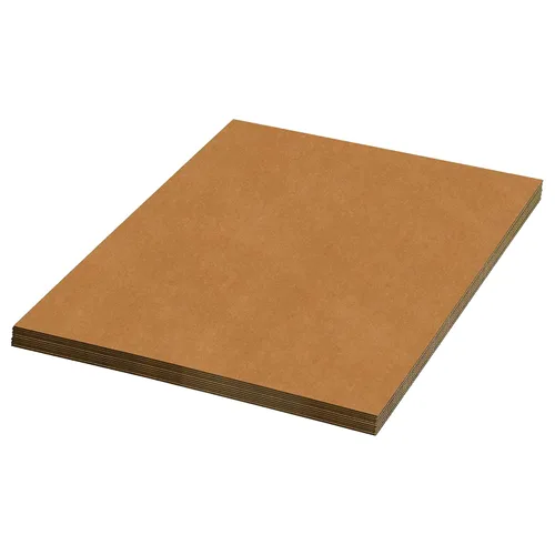 Vista 5 de AVIDITI Hojas de cartón corrugado de 20" x 30" (paquete de 5) Tablero de cartón grande para separación de capas, embalaje, envío por correo, envío