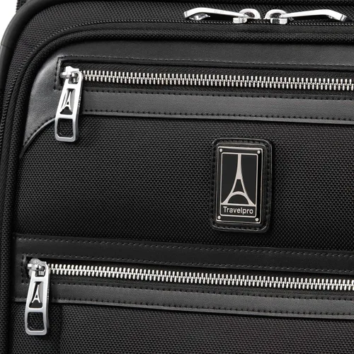 Vista 8 de Travelpro Platinum Elite-Softside - Maletas expansible con ruedas giratorias, Negro shadow), 409186701