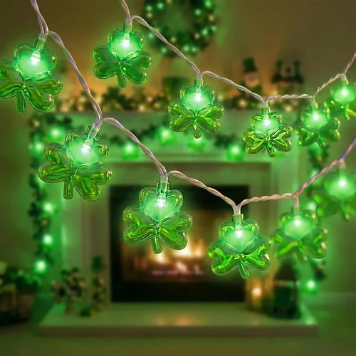 Vista 14 de Tira de luces de corazón enchufables, luces de San Valentín de 8.5 pies para interiores y exteriores, con forma de corazón, con 10 LED