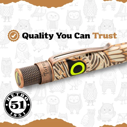 Vista 4 de Retro 51 Tornado™ Rescue - Bolígrafo Owl Rescue