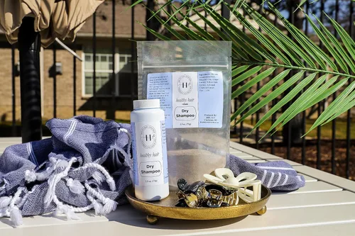 Vista 9 de Bolsa de recarga de champú seco para cabello saludable, 2.5 onzas, recarga un recipiente que tienes, elimina el exceso de aceites en tu cuero