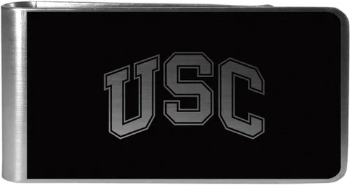 Vista 7 de Siskiyou Sports NCAA Unisex Black and Steel Money Clip