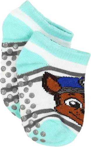 Vista 6 de Nick Jr. Paw Patrol - Paquete de 6 calcetines Gripper para niñas (12-24 meses, multicolor), BlancoMulticolor