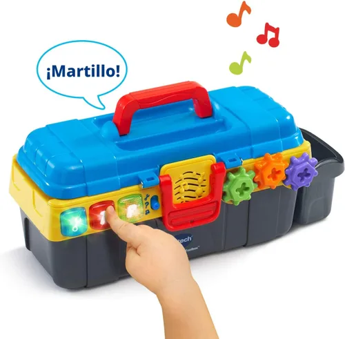 Vista 3 de VTech Caja de herramientas para taladrar y aprender
