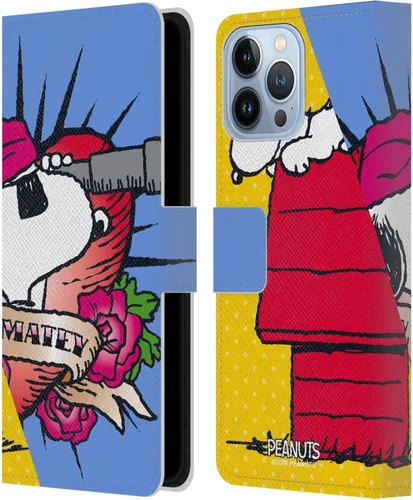 Vista 181 de Head Case Designs Peanuts Charlie & Woodstock Nap Halfs and Laughs - Funda de piel tipo cartera con licencia oficial compatible con Apple iPhone 11