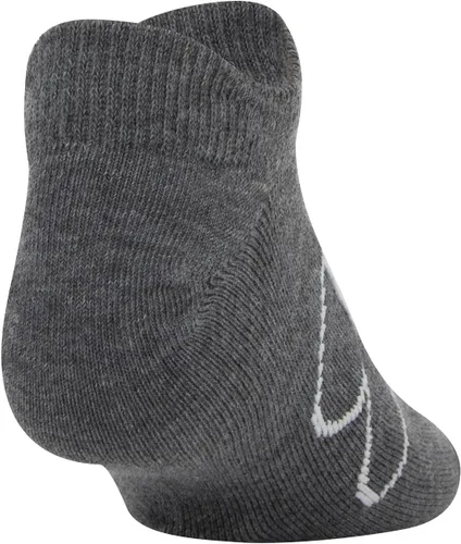 Vista 103 de Under Armour Calcetines ligeros invisibles Essential 2.0 para niños (paquete de 6)