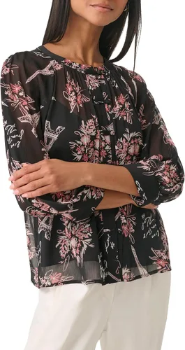Vista 2 de Karl Lagerfeld Paris Blusa estampada de uso diario para mujer