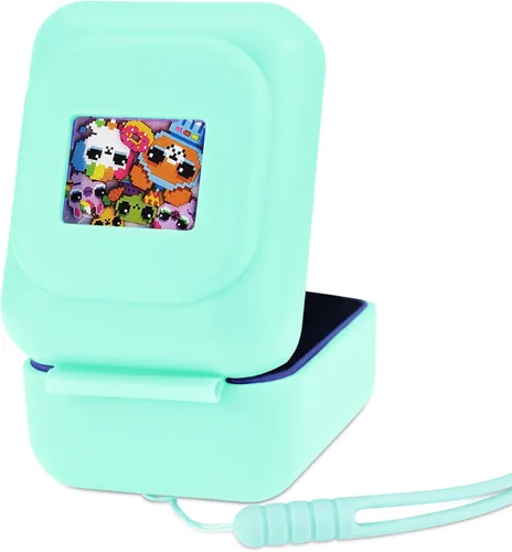 Vista 10 de Funda de silicona para Bitzee Original, con cordón, color azul Funda protectora, con cordón, solo compatible con Bitzee versión original