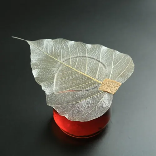 Vista 6 de Accesorios de café Infusor de té en forma de hoja Colador de té Colador de acero inoxidable verde