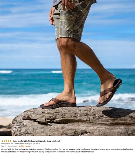 Vista 15 de Reef Sandalias Ortho Coast para hombre