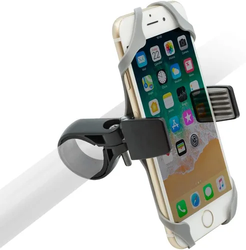 Vista 3 de Xventure Mi-T Grip - Soporte universal para manillar de bicicleta para teléfonos inteligentes iPhone X 8 Plus 7 SE 6s 6 5S 5 Samsung Galaxy S9 S8 S7