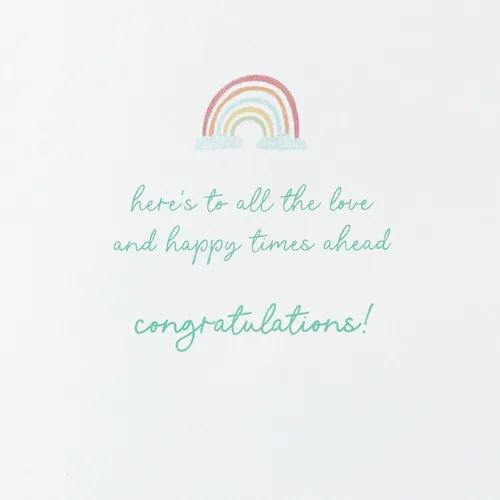 Vista 3 de Tarjeta para Baby Shower - Papyrus (Felices tiempos por delante)