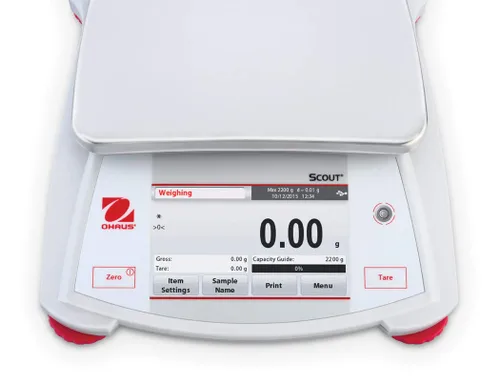 Vista 7 de Ohaus SPX123 Scout balanza portable 120 g x 0,001 g