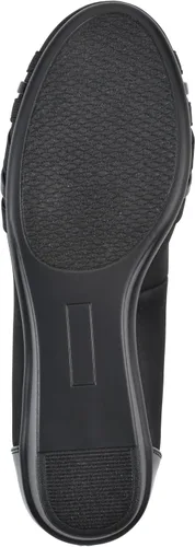 Vista 7 de Cliffs de White Mountain - Zapatos con cuña de ballet con acolchado para mujer Bowie Negro/Nylon