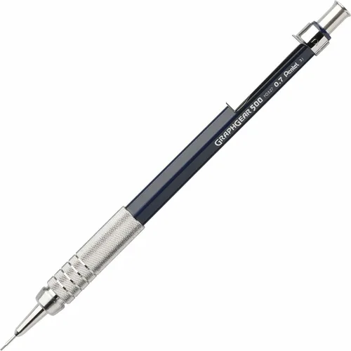 Vista 4 de Lápiz portaminas automático Pentel GraphGear 500, Marrón